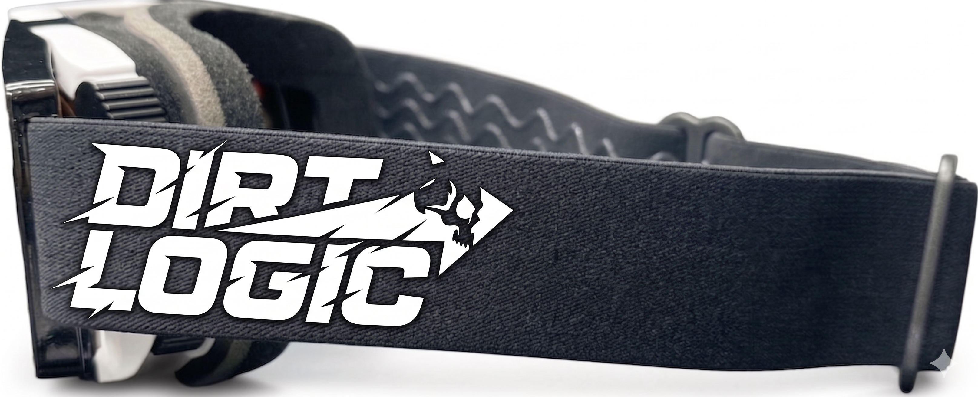 Dirt Logic MXOR MX Goggle Black Frame with Tinted Lens