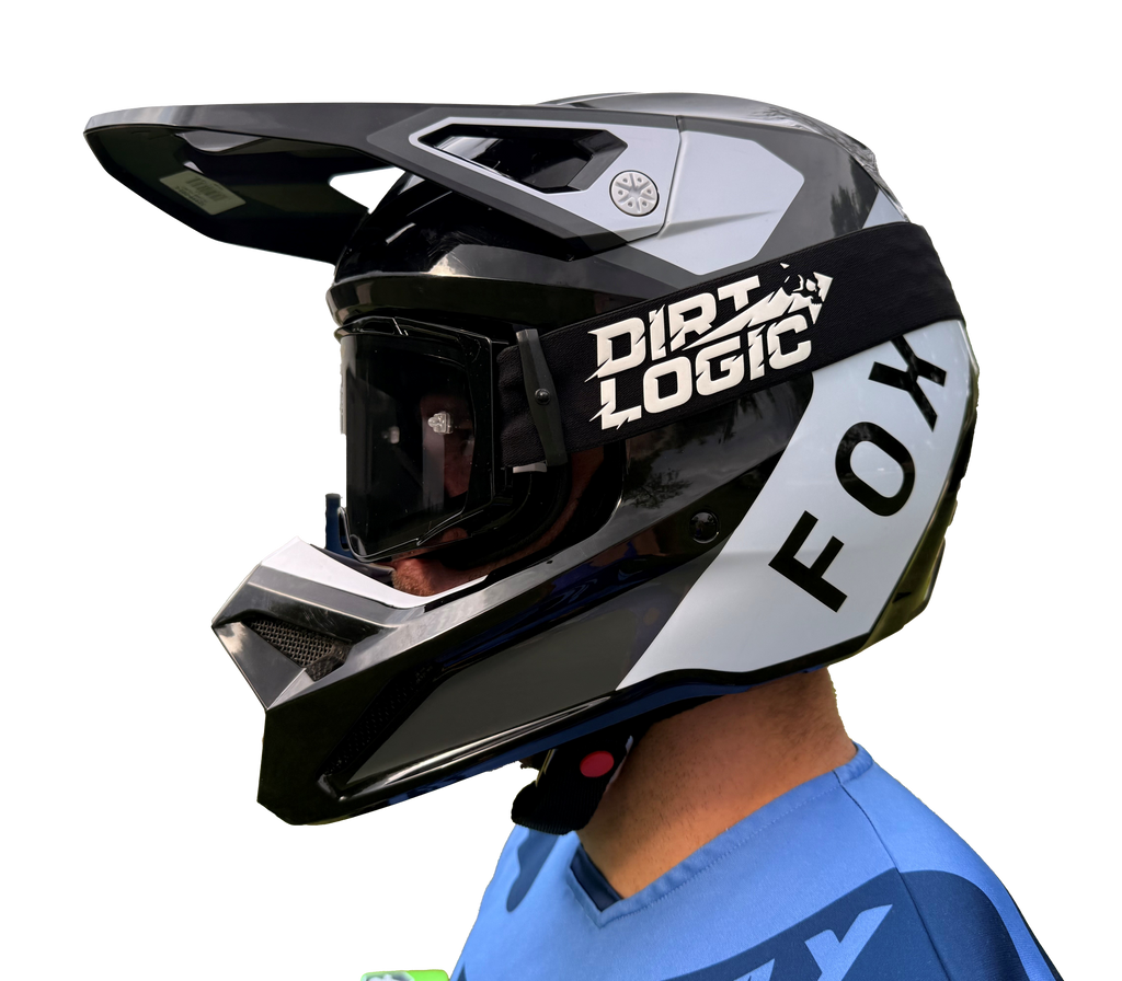 Dirt Logic MXOR MX Goggle Black Frame with Tinted Lens